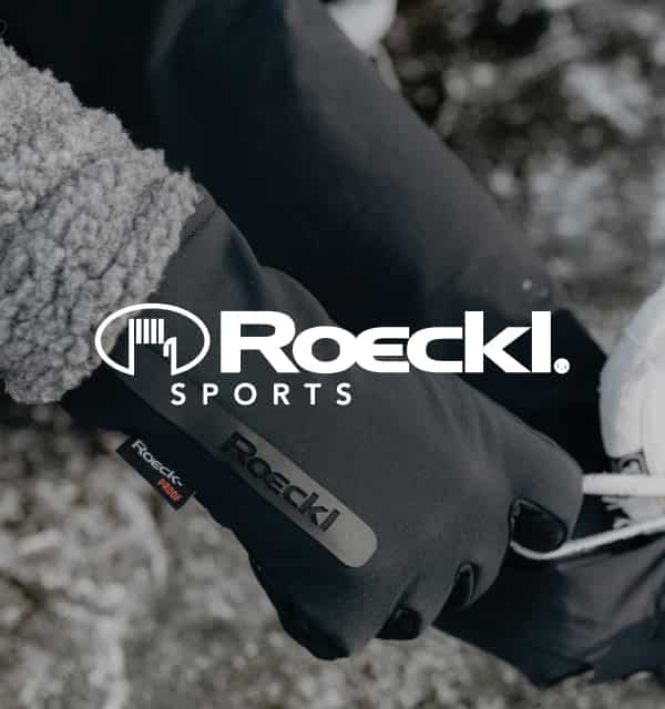 Roeckl sports Logo auf Bild von Handschuhen