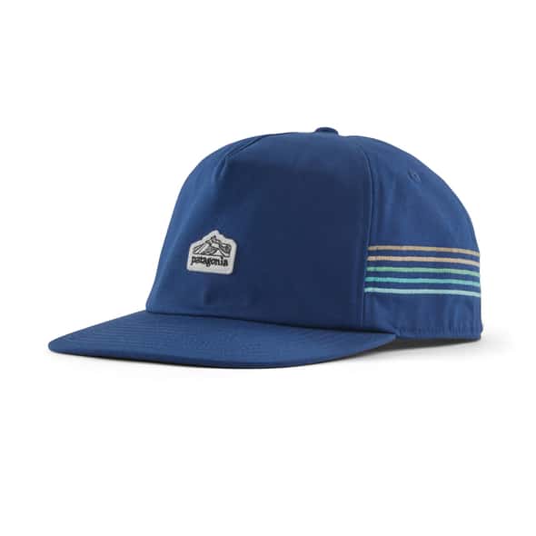 Patagonia Line Logo Ridge Stripe Funfarer Cap (Blau One Size) Caps