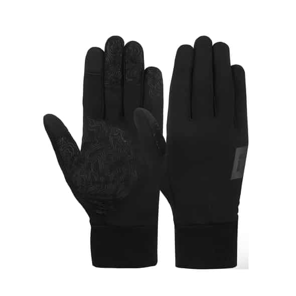 Reusch Ashton TOUCH-TEC Liner Glove (Schwarz 9,5 US) Fingerhandschuhe
